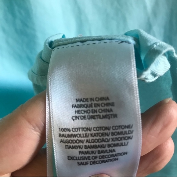 RALPH Lauren Featherweight Twill Button Down Dress Shirt Blue Pink Mens Large​ - Picture 5 of 5